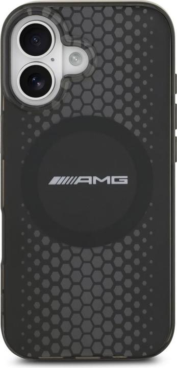 Produktbild Mercedes Case AMG Double Layer Transparent Graphics MagSafe for iPhone 17 black (Apple iPhone 17)