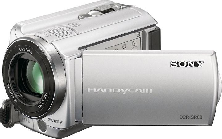 Produktbild Sony DCR-SR68, Harddisk Camcorder, 60x Zoom, 80GB, Silber (60 x)