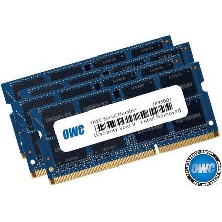 OWC OWC1867DDR3S64S (4 x 16GB, 1866 MHz, DDR3-RAM, SO-DIMM), RAM, Blau
