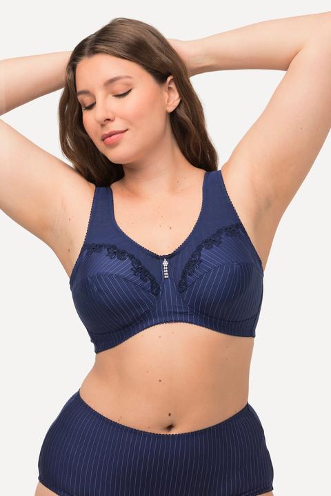 Image du produit Ulla Popken Soutien-gorge de maintien sans armatures, pendentif en strass - bonnet C-G (100 C)