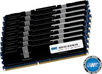 Actual product image OWC 128.0GB Memory Upgrade Kit 8 x 16.0GB PC10600 DDR3 ECC 1333MHz 240 Pin (8 x 16GB, 1333 MHz, DDR3-RAM, DIMM)