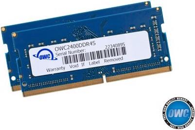 Actual product image OWC 16.0GB (2x 8GB) 2400MHz DDR4 PC4-19200 SO-DIMM 260 Pin CL17 (2 x 8GB, 2400 MHz, DDR4-RAM, SO-DIMM)