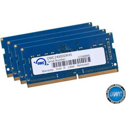 OWC 32.0GB (4x 8GB) 2400MHz DDR4 PC4-19200 SO-DIMM 260 Pin CL17 Memory Upg. Kit (4 x 8GB, 2400 MHz, DDR4-RAM, SO-DIMM), ...