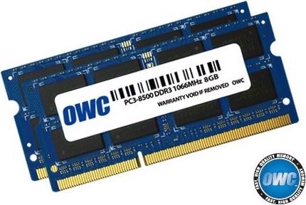 Image du produit OWC OWC8566DDR3S16P (2 x 8GB, 1066 MHz, RAM DDR3, SO-DIMM)