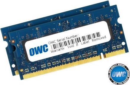 Immagine prodotto OWC 4.0GB (2x 2GB set di moduli) PC-6400 DDR2 800MHz SO-DIMM 200 Pin modulo di memoria per Apple (2 x 2GB, 800 MHz, DDR2-RAM, SO-DIMM)