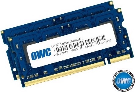 OWC 4.0GB ( 2 x 2GB) PC-5300 DDR2 667MHz SO-DIMM 200 Pin Memory Upg. Module (2 x 2GB, 667 MHz, DDR2-RAM, SO-DIMM)