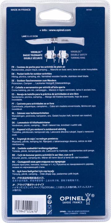 Immagine prodotto Opinel Coltello da tasca n. 07 libro (8 cm)