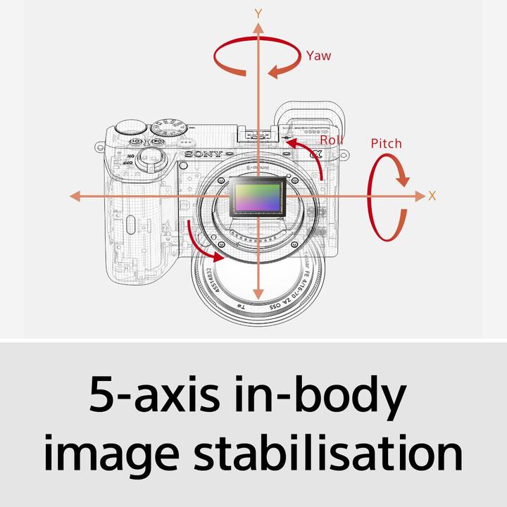 Productafbeelding Sony Alpha 6600 Kit (18 - 135 mm, 24.20 Mpx, APS-C / DX)