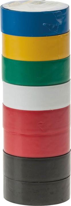 Actual product image Kinzo Insulating tape set 8 pcs. (18 mm)