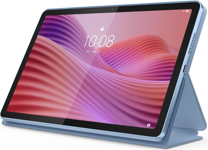 Image du produit Lenovo Onglet Zaeh 10 + étui folio (WLAN uniquement, 10.10", 128 Go, Bleu polaire)