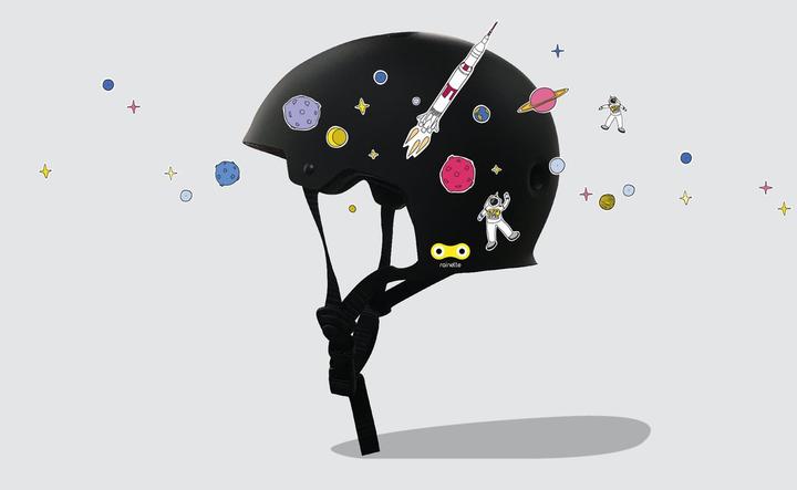 Produktbild Rainette Reflective Stickers, Space