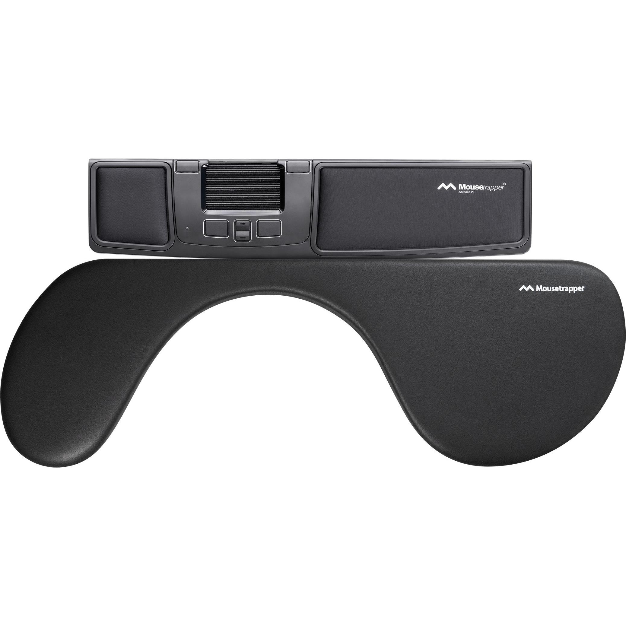Thumbnail - Mousetrapper Wristsupport, Black, Maus + Tastatur Zubehör, Schwarz