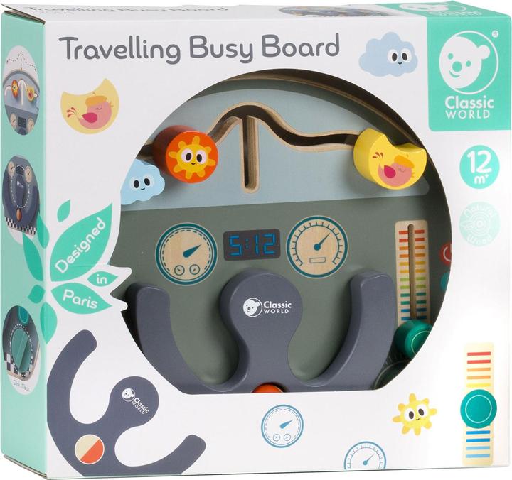 Produktbild Classic World Holzaktivitäten Reiseschild Verkehr