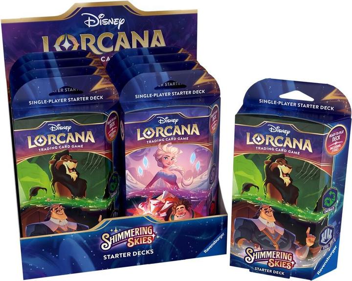 Actual product image Disney Lorcana TCG: Shimmering Skies - Starter Deck (English, Deck)