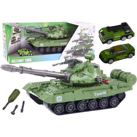 Lean Toys DIY-Militärpanzer zum Zerlegen, grüner Sound (49679901)