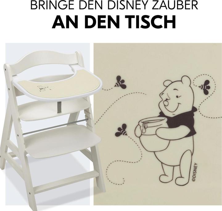 Actual product image Hauck Highchair Tray Mat Pooh Dusty Beige