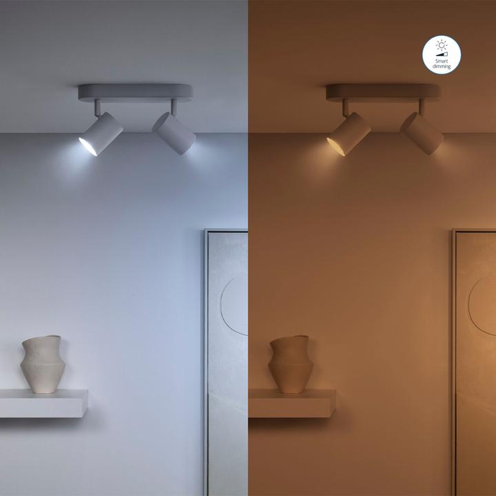 Image du produit WiZ Tunable White & Color (GU10, 4.70 W, 345 lm, 2 x, F)