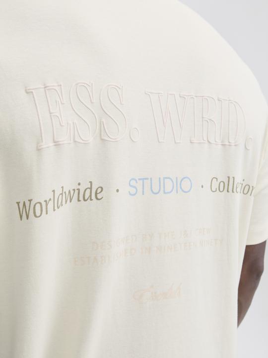 Actual product image Jack & Jones Jjeurban Edge Studio Tee Ss Sn Pls (5XL)