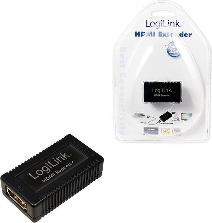 Actual product image LogiLink HDMI repeater (0.02 m)