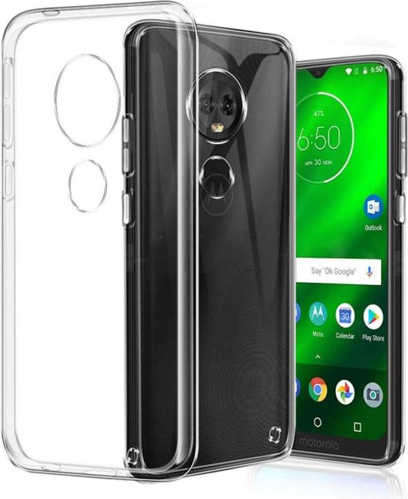 Actual product image Screenguard Motorola Moto G7 Plus Flexible TPU Clear Case (Motorola Moto G7 Plus)