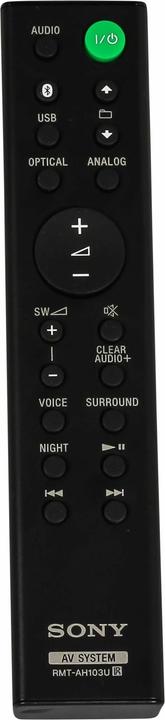 Produktbild Sony RMT-AH103U (Gerätespezifische Fernbedienung)