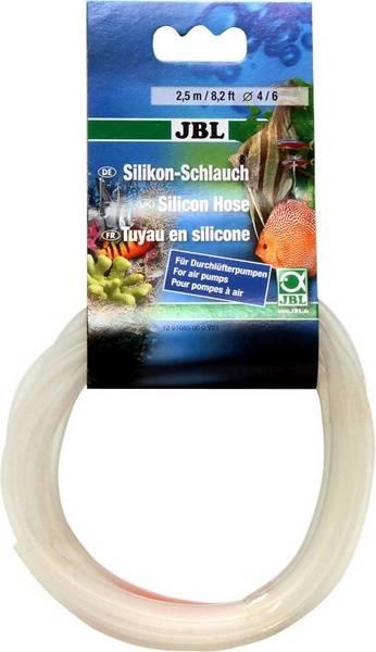 JBL Aquaristik und Terraristik Tubo in silicone, Ø 4-6 mm 3 m, trasparente