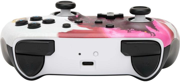 Actual product image PowerA Enhanced Wireless Switch Controller - Zelda Blood Moon (pink/white) (Switch Lite, Switch)