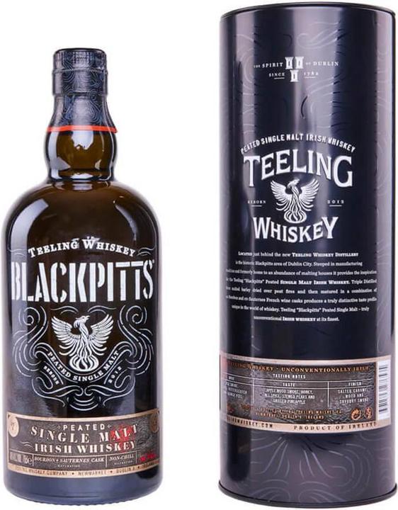 Image du produit Teeling Whiskey irlandais Blackpitts (Single Malt, Whisky irlandais, 1 x 70 cl)