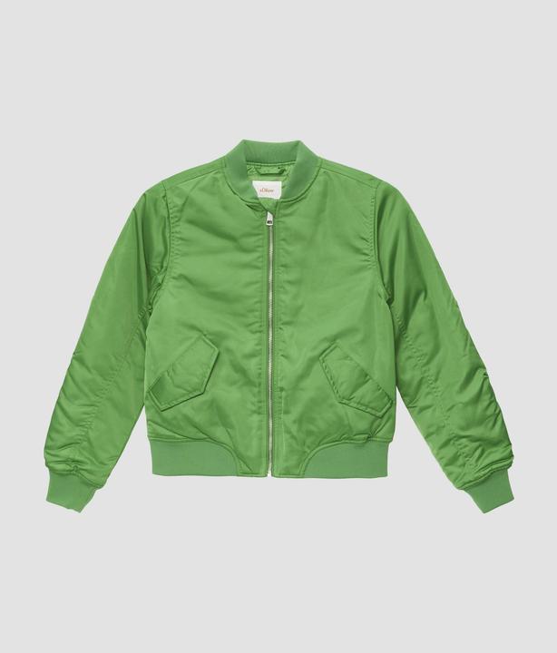 Actual product image S.Oliver Outdoor-Jacke Leicht wattierter Blouson mit rückseitigen Raffungs-Details (M)