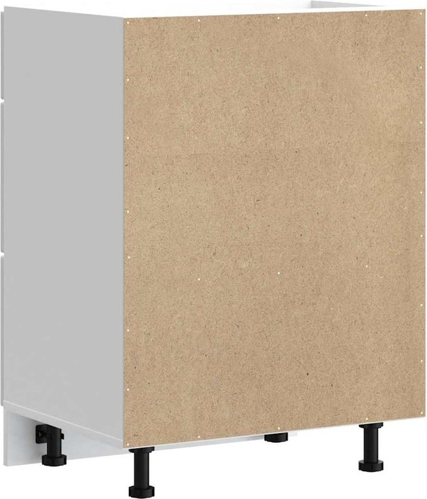 Actual product image VidaXL Kitchen base unit Porto White Wood-based sink base unit (60 x 46 x 81.5 cm)