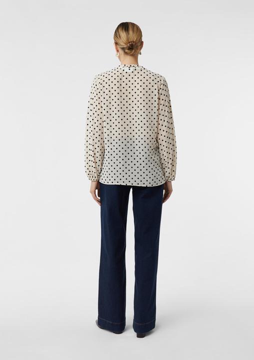 Immagine prodotto Comma Bluse Semitransparente Chiffonbluse mit Polka Dots und abnehmbarer Schluppe (32)
