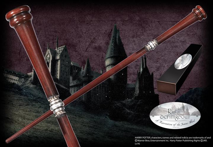 Image du produit Noble Collection Baguette magique Harry Potter Rufus Scrimgeour (édition personnage)