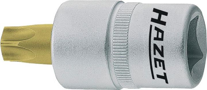 Produktbild HAZET Schraubendreher-Steckschlüsseleinsatz ∙ TORX 992-T20 ∙ Vierkant12,5 mm (1/2 Zoll) ∙ Innen TO…
