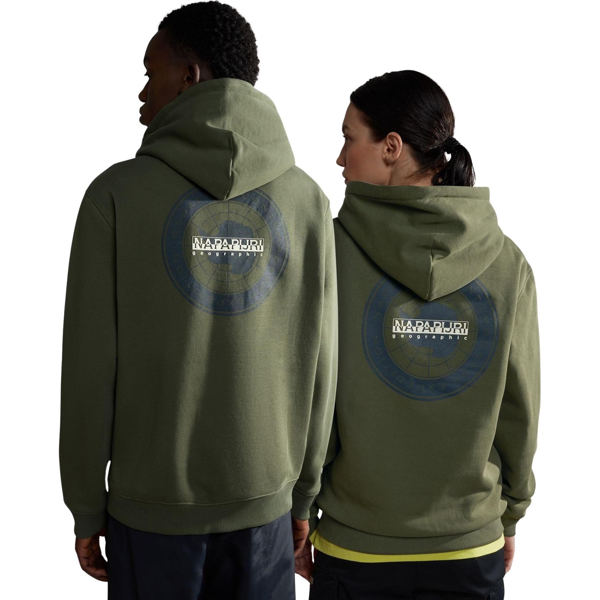 Thumbnail - Napapijri, Herren, Pullover, hoodie neny, Grün, (M)