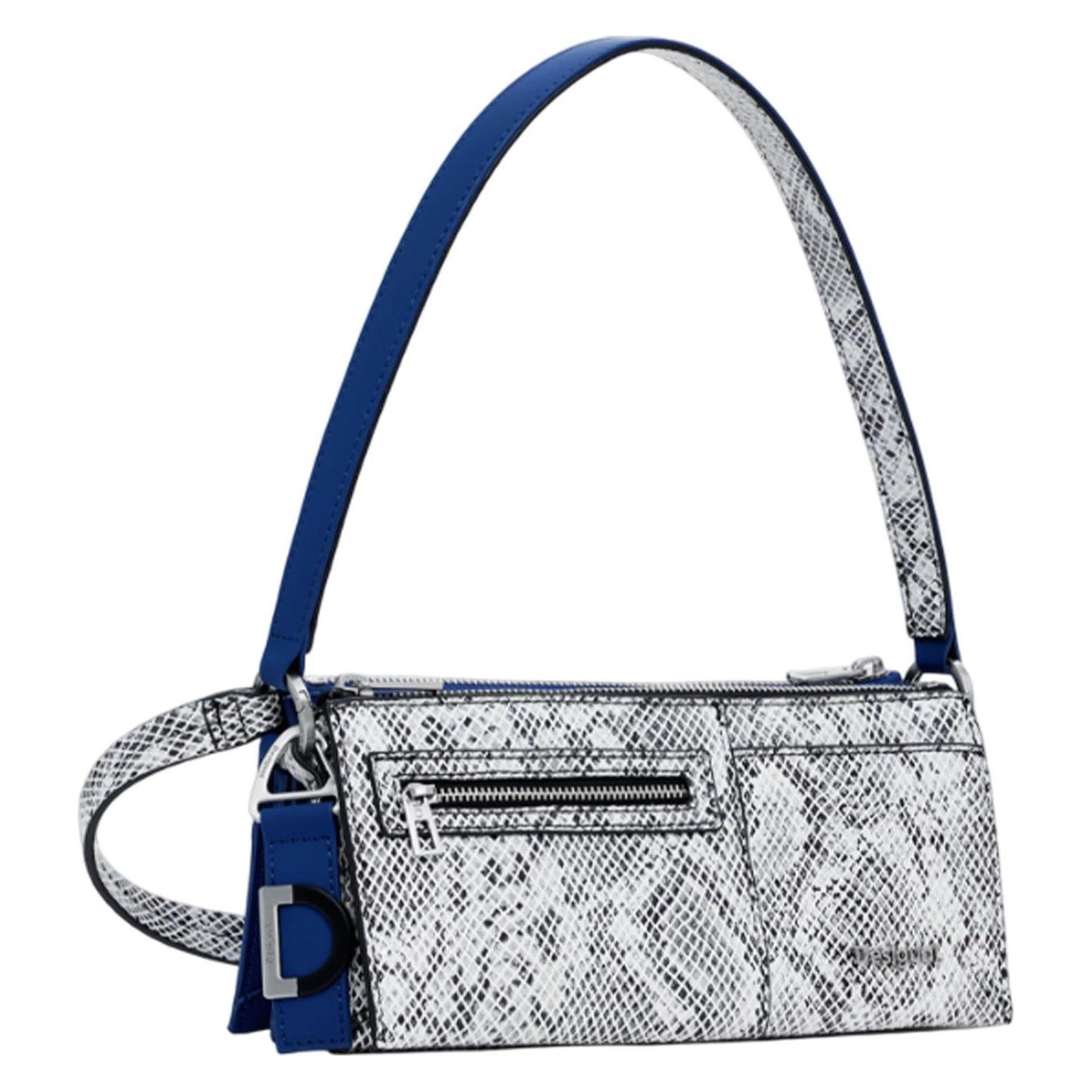 Desigual, Damen, Handtasche, Delta Nova, Weiss