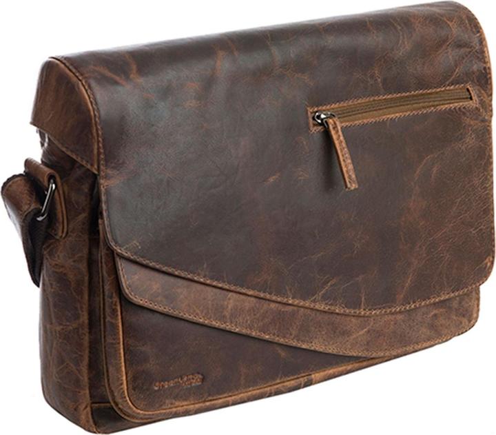 Immagine prodotto Greenland Nature Borsa a tracolla Montana I in pelle 35 cm