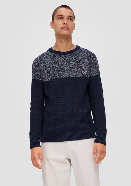 Immagine prodotto s.Oliver Strickpullover Strickpulli in Two-Tone-Optik (XL)