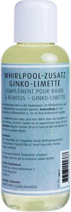 Produktbild Medidor Whirlpool Zusatz Ginkgo-Limette 200 ml (200 ml, Badesalz)