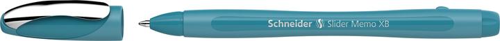 Actual product image Schneider Ballpoint pen Slider Memo XB (Blue, Teal, Teal, 1x)