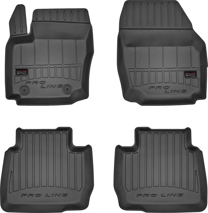 Frogum RUBBER FLOOR MATS F 3D FORD MONDEO MKIV 2007-2010 3D407473