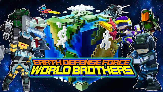 Actual product image D3 Publisher Earth Defence Force: World Brothers -JP- (Switch, Switch Lite, Switch OLED, EN)