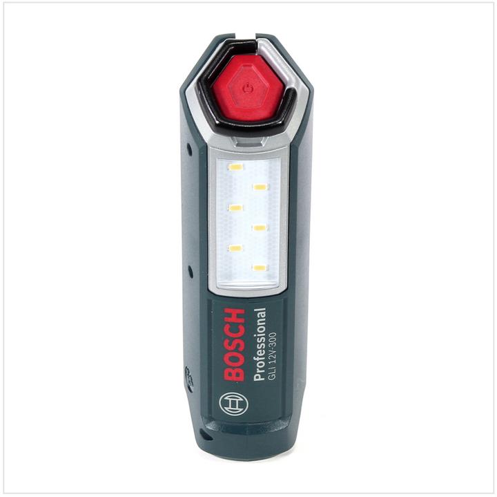 Actual product image Bosch Professional GLI 12V-300 Battery Lamp + 1x GBA 12V 4.0 Ah Battery + GAL 1230 Charger (300 lm)