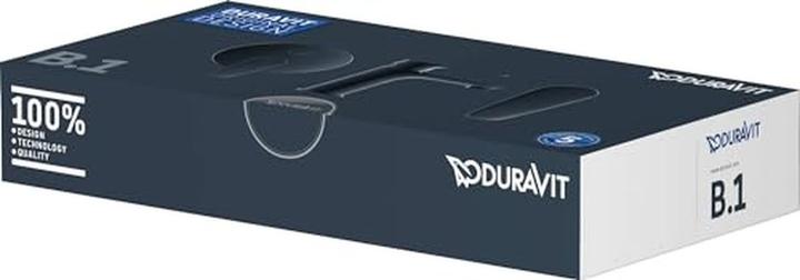 Produktbild Duravit Einhebel-Waschtischmischer B.1 S ohne Zugstangen-Ablaufgarnitur chrom