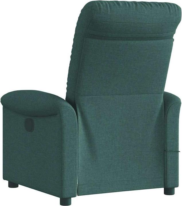 Image du produit VidaXL Fauteuil de massage Vert foncé Tissu Massage Fauteuil TV