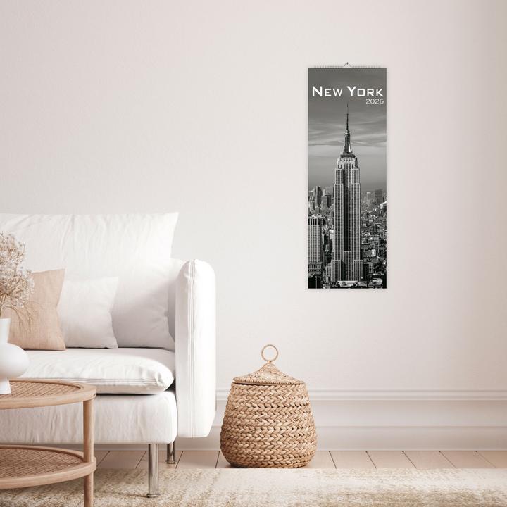 Produktbild New York Vertical Kalender 2026 (24,5 x 69 cm)