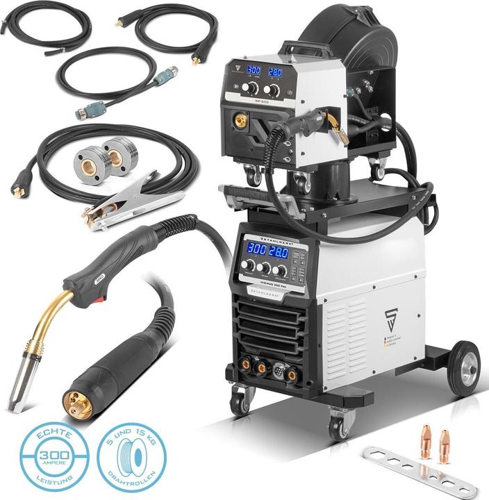 Stahlwerk Welding machine MIG MAG 300 Pro Fully synergic IGBT inverter with 300 A