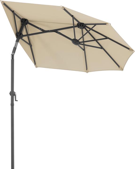 Actual product image Schneider Schirme Parasol Schneider Salerno Mezzo 150 x 150 cm natural (1.50 m)