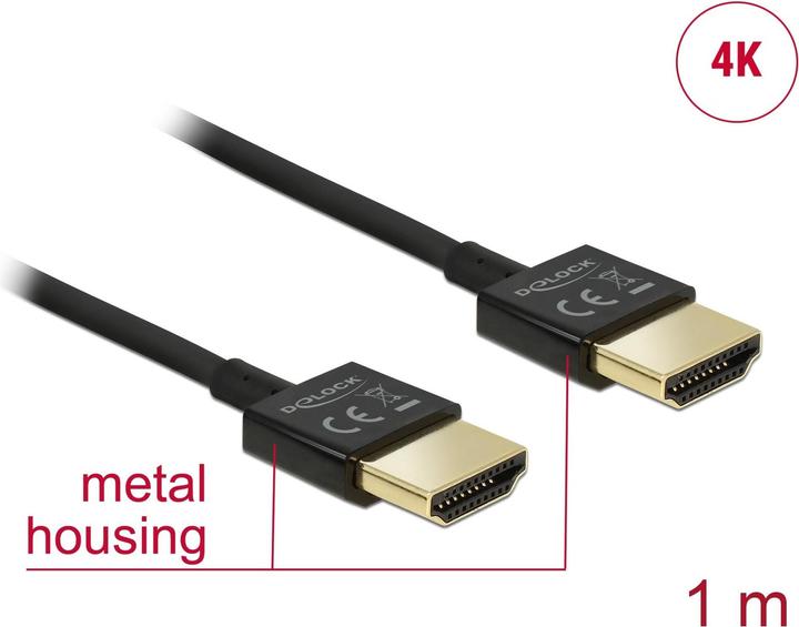 Immagine prodotto Delock HDMI (Typ A) — HDMI (Typ A) (1 m)