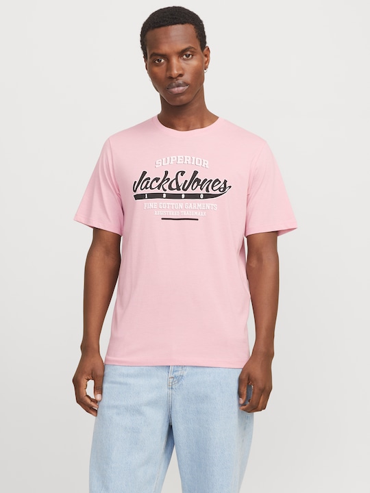 Image du produit Jack & Jones Jjelogo Tee Ss O-Neck 2 Col Ss25 Sn (XL)