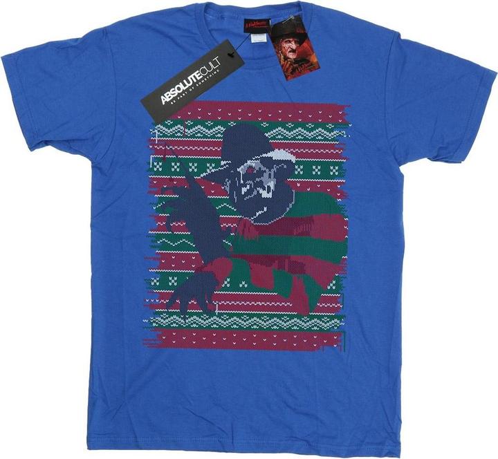 Produktbild Absolute Cult Christmas Fair Isle TShirt (L)